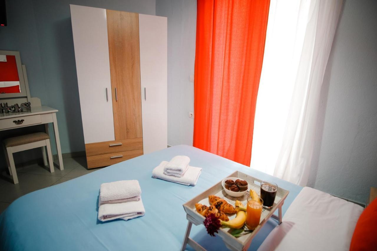 Violet City Center Apartments Кавала Экстерьер фото
